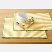 Set van 2 placemats in katoen/linnen Trattoria