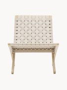 Loungefauteuil MG501 Cuba met handgevlochten zitvlak