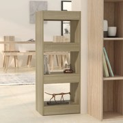 vidaXL Boekenkast/kamerscherm 40x30x103 cm spaanplaat sonoma eiken