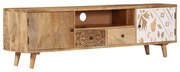 vidaXL Tv-meubel 140x30x40 cm massief mangohout