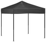 vidaXL Partytent inklapbaar 2x2 m antracietkleurig