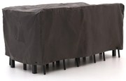 Tuinmeubelhoes geschikt voor Barset | Kees Smit  | Kunststof | Grijs - Antraciet | 230x125cm | Kees Smit Tuinmeubelen