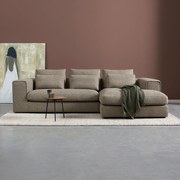 Hoekbank Met Divan Hoek Rechts Donkergrijs