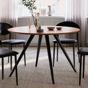 Dan-Form Eclipse Ronde Eettafel 120 Cm Samenstellen - 120 X 120cm.