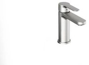 Nemo Nero wastafelkraan - 15.1cm - opbouw - mengkraan - messing RVS geborsteld GL78376/S NK