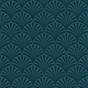 Noordwand couleurs & matières Behang 20's Pattern Artdeco blauw