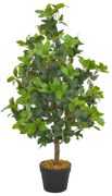 vidaXL Kunstplant met pot laurierboom 90 cm groen