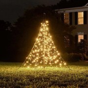 Fairybell All Surface verlichte kerstboom - 150 cm - 240 warm witte&amp;twinkelende ledlampjes - met statief