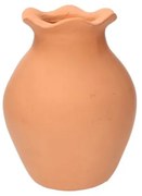 Droogbloemen vaasje, terracotta, 20 cm