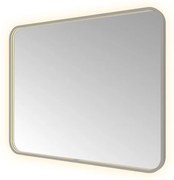 Hotbath &MORE Spiegel direct en indirect LED color changing spiegelverwarming met afstandsbediening Geborsteld gunmetal PVD SSQ180BGP
