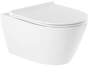 QeramiQ Salina Toiletset - spoelrandloos - softclose - quickrelease zitting - wit sw96855/sw96857