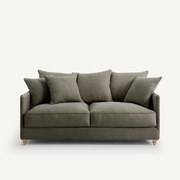 Compact omvormbare bank in katoen/linnen, Lazare