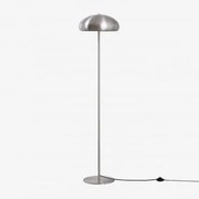 Hilma Metalen Vloerlamp Grijs – Chroom - Sklum