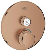 GROHE Grohtherm smartcontrol inbouw douchekraan thermostatisch warm sunset geborsteld 29118dl0