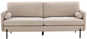 Jörn Urban Sofa - 3-Zitsbank - Beige Velour Stof - Jorn