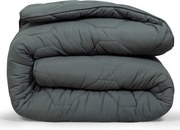 Dekbed 2 in 1 - Wasbaar dekbed zonder overtrek - 200x220 - antraciet xl