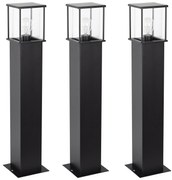 Astro 1 set 3 stuks tuinlamp zwart Tuinverlichting Zwart