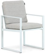 Tuinstoel Aluminium Wit Lifestyle Garden Furniture Nuno