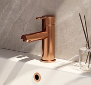 Brauer Copper Edition ColdStart wastafelkraan energy-saving model D koper geborsteld PVD