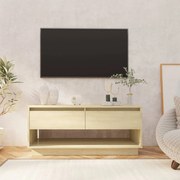 vidaXL Tv-meubel 102x41x44 cm spaanplaat sonoma eikenkleurig