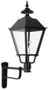 Klassieke wandlamp Rotterdam Aluminium E27 muurlamp IP44