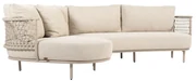 Sardinia chaise longue loungeset 2 delig aluminum latte 4 Seasons Outdoor