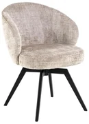 Luxe Eetkamerstoel Draaibaar Beige