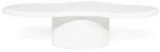 By-Boo Seki Organische Salontafel Wit - 121 X 51.5cm.
