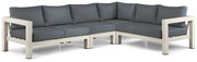 Hoek loungeset 6 personen Aluminium Taupe  Lifestyle Garden Furniture Luca