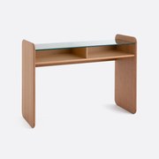 Bureau met gehard glazen blad, Ericson