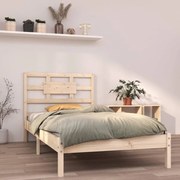 vidaXL Bedframe massief hout 90x190 cm 3FT Single