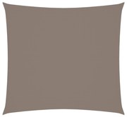 vidaXL Zonnescherm vierkant 7x7 m oxford stof taupe