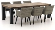 Manifesto Matese/ROUGH-X 240cm dining tuinset 7-delig