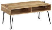 vidaXL Salontafel 100x60x45 cm massief mangohout