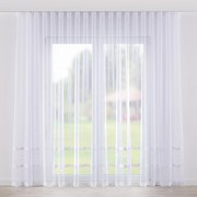 Dekoria Kant en Klaar Golfgordijn van voile, collectie Voile