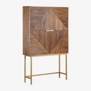 Baty Hoog Dressoir Van Mangohout Mangohout - Sklum