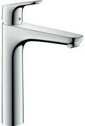 Hansgrohe Focus E2 wastafelkraan highriser met ComfortZone 190 chroom 31518000