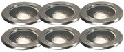 Set van 6 Moderne buiten grondspot RVS IP65 verstelbaar - Delux Modern GU10 IP65 Buitenverlichting