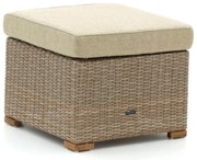 Voetenbank | Intenso  Mazzano | Wicker (vlechtwerk) | Taupe/Bruin | Kees Smit Tuinmeubelen