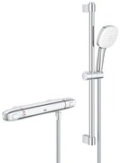 GROHE Grohtherm 1000 Comfortset - thermostatisch - HOH=15cm - zonder koppeling - 60cm - chroom 34819005