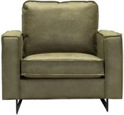 Fauteuil - Riverdance - leer Dalton groen 14