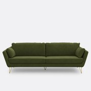 3-, 4- of 5-zits fluwelen bank, TOPIM