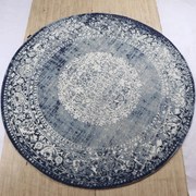 Dutch Lifestyle Vloerkleed Durban Jahrg rond 150 cm blauw