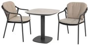 Taste by 4 Seasons Manitoba bistro tuinset 3-delig Manolo tuintafel 75x75 cm