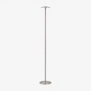 Draadloze Led-vloerlamp Voor Buiten Van Ijzer Emilein Geborsteld Grijs - Sklum