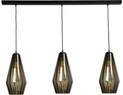 Goossens Excellent Hanglamp Klasse, Hanglamp met 3 lichtpunten