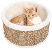 vidaXL Kattenmand rond 36 cm zeegras