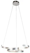 Eettafel / Eetkamer Design hanglamp staal incl. LED 3-staps dimbaar - Frank Design Binnenverlichting Lamp