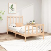 vidaXL Bedframe massief grenenhout 100x200 cm