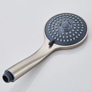 Saniclear Cube Curved inbouw regendouche met inbouw douchekop 30x30cm en 2 standen handdouche RVS